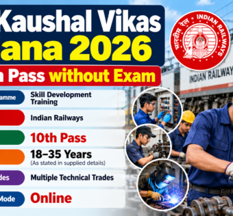 Rail Kaushal Vikas Yojana 2026 for 10th Pass without Exam